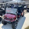 Red 2023 e-z-go express l6 elite lithium golf carts - Image 6